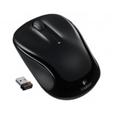 Logitech M325 910-002974 Black Tilt Wheel USB RF Wireless Optical Mouse