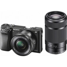Sony - Alpha a6000 Mirrorless Camera with 16-50mm