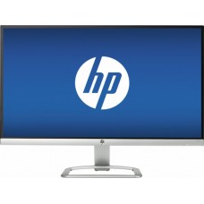 HP - 25" IPS LED HD Monitor - Natural silver