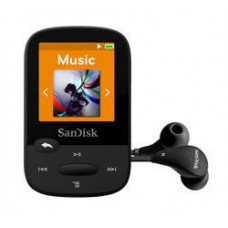 SANDISK -4GB 1.44" Clip Sport MP3 Player (Black)