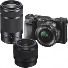Sony - Alpha a6000 Mirrorless Camera