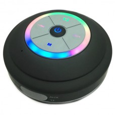 Bluetooth Wireless Shower Speaker with Fm Radio and LED Mood Light