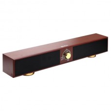 SYBA Multimedia 2.0 Sound Bar Speaker - 5 W RMS - Brown