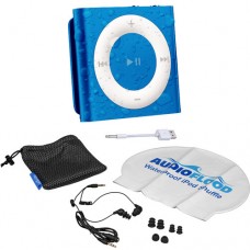 AUDIOFLOOD 2GB Waterproof iPod Bundle (Dark Blue) 