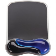 Kensington Duo Gel Mousepad Wrist Rest (Blue and Black) 