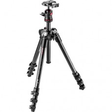 Manfrotto BeFree Compact Travel Carbon Fiber Tripod (Black) 